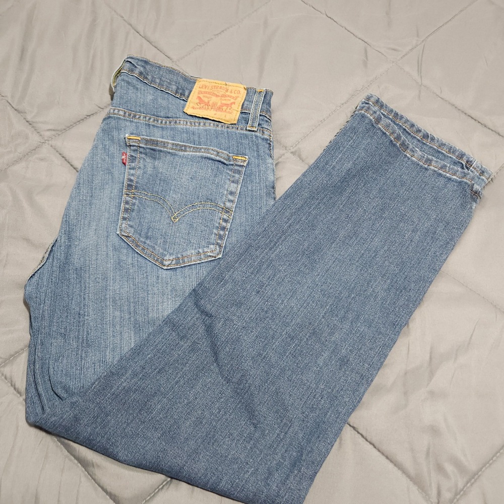 Levi's 559 Jeans Men's 34x30 Relaxed Straight Blue Stretch Denim Made Mexico